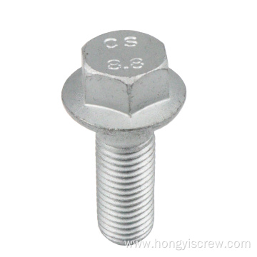 Zinc Plated Hex Flange Bolt Carbon Steel